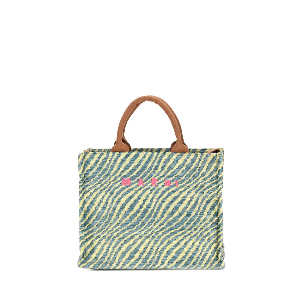 Marni Multicolor Fabric Shoulder Bag | Regal Royce