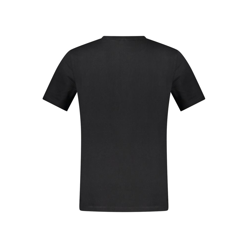 Hugo Boss Black Cotton Men T-Shirt | Regal Royce