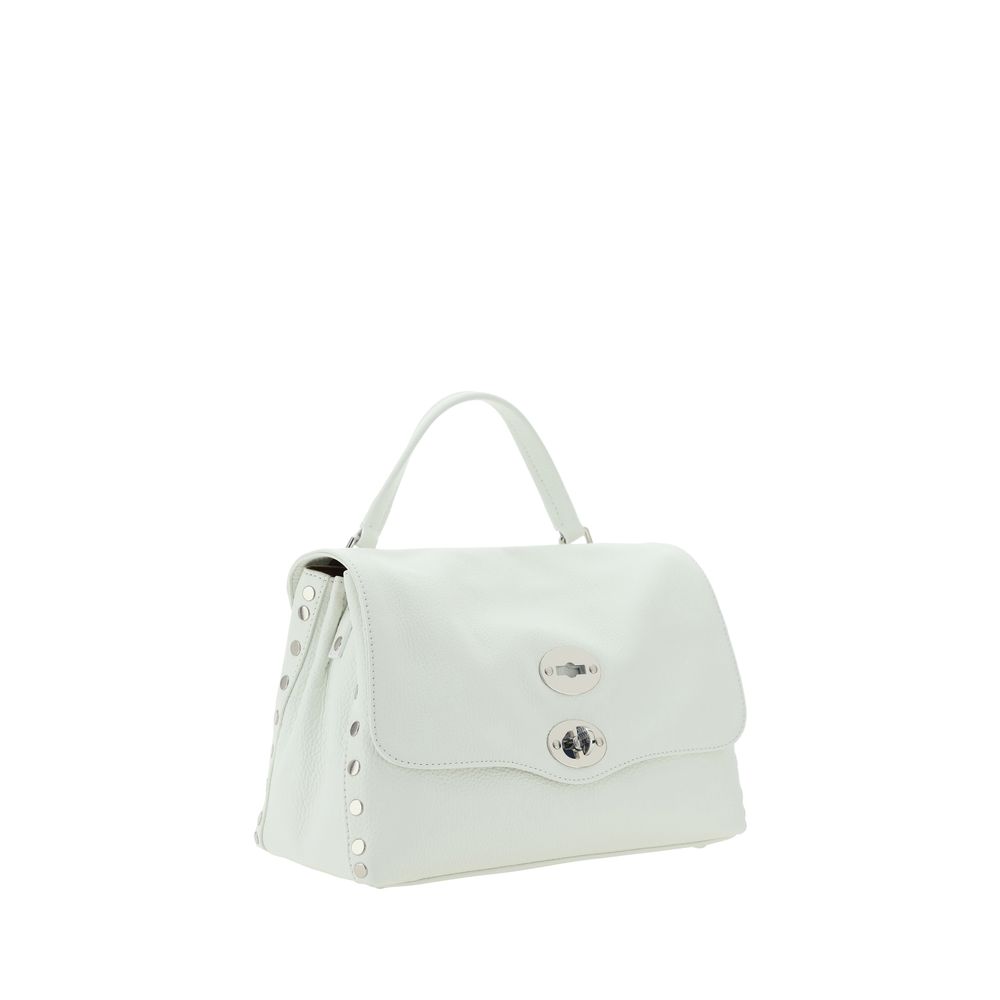 Zanellato White Calf Leather Bos Taurus Shoulder Bag | Regal Royce