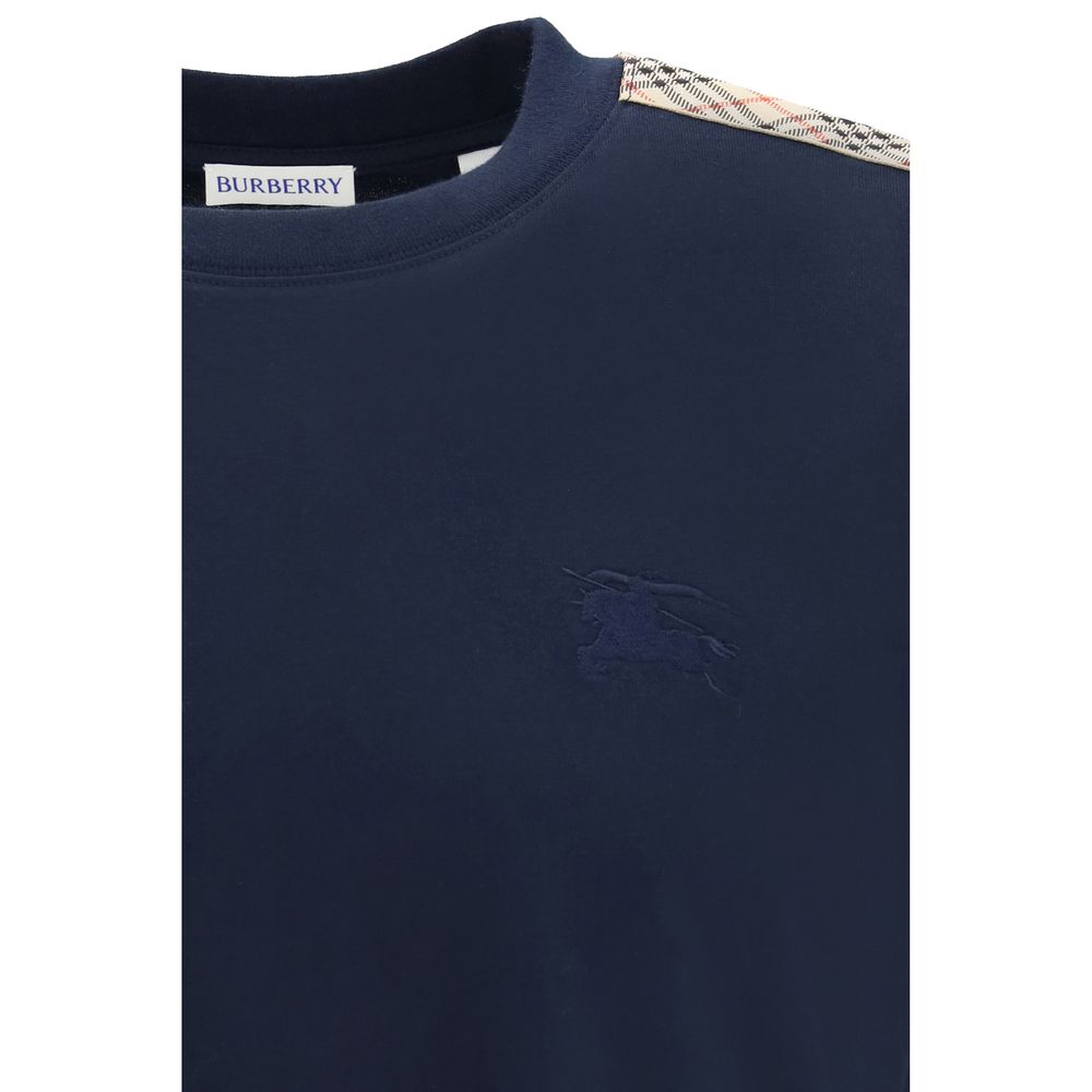 Burberry Blue Cotton T-Shirt | Regal Royce