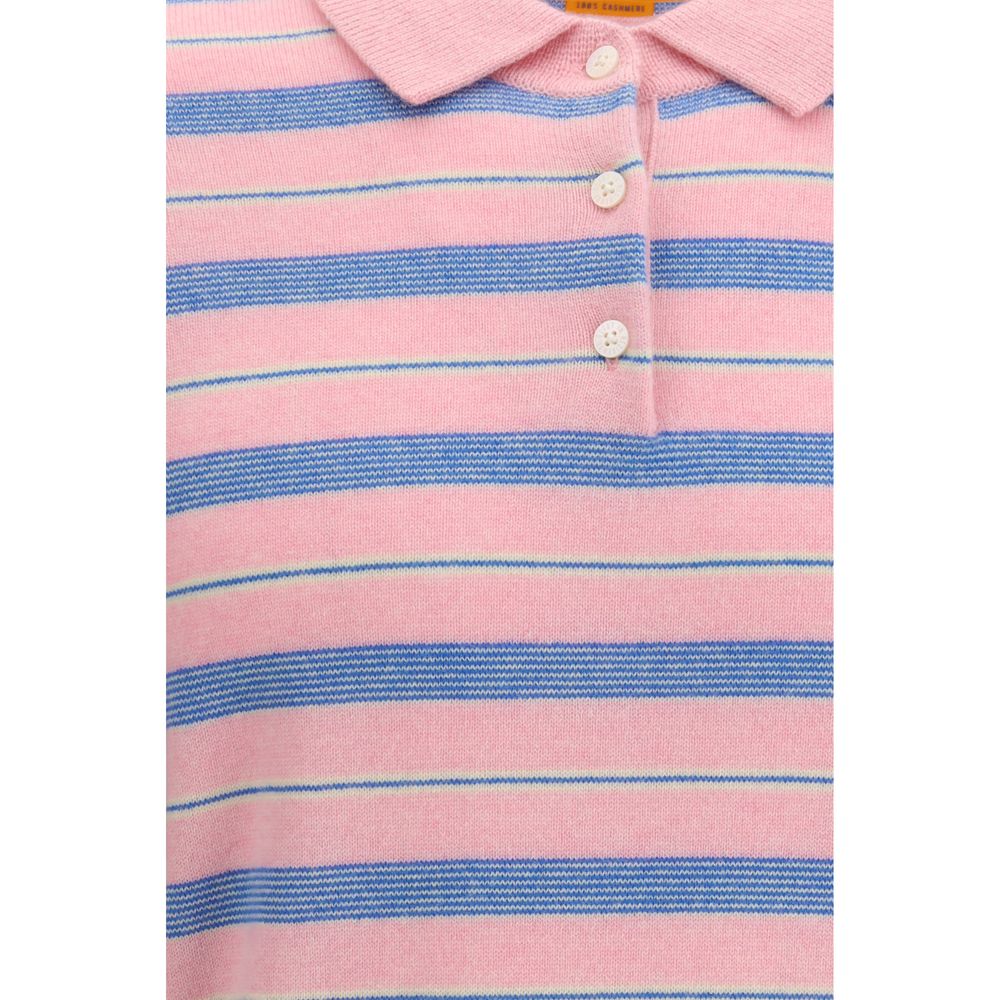Guest in Residence Multicolor Cashmere Polo Shirt