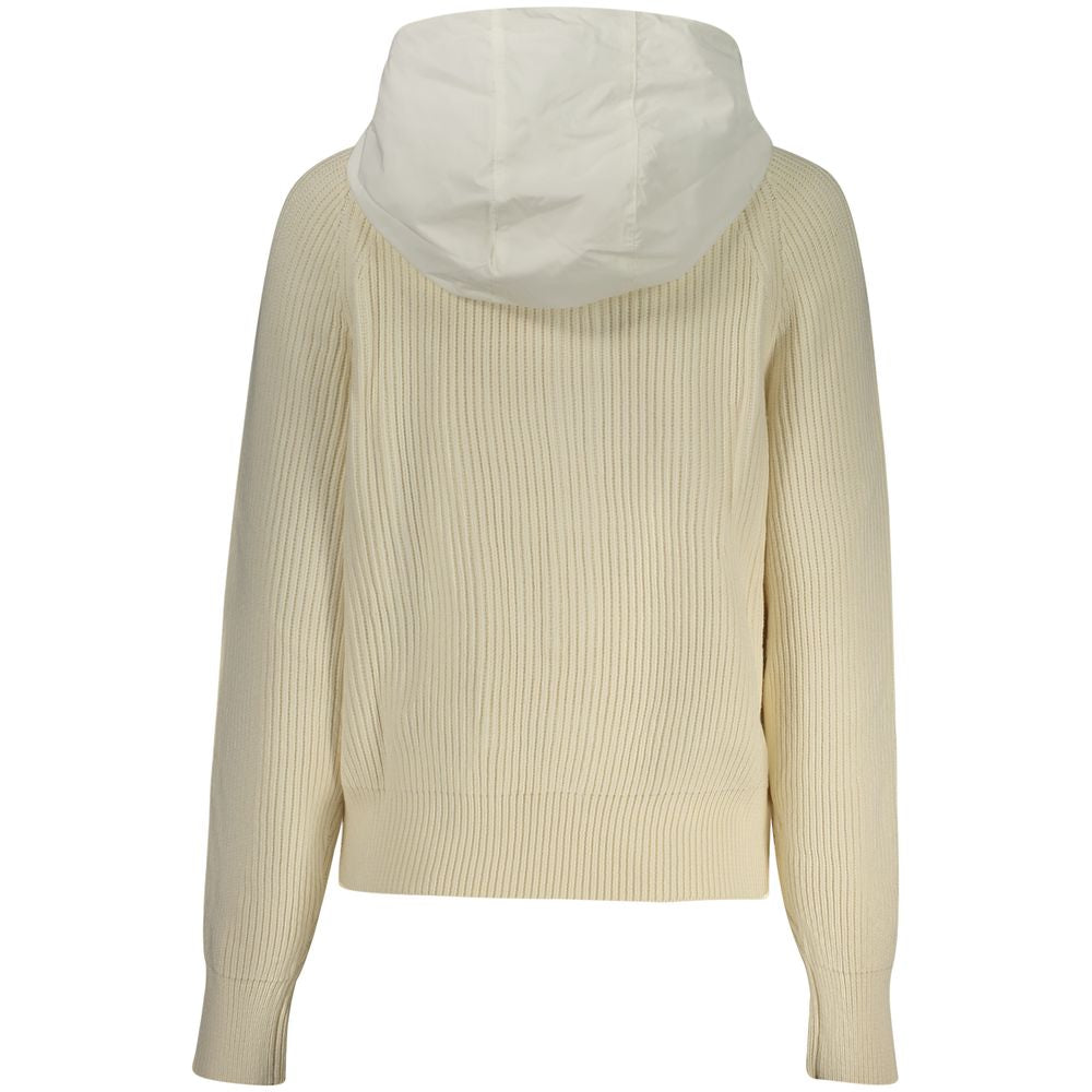 North Sails White Polyester Women Cardigan | Regal Royce