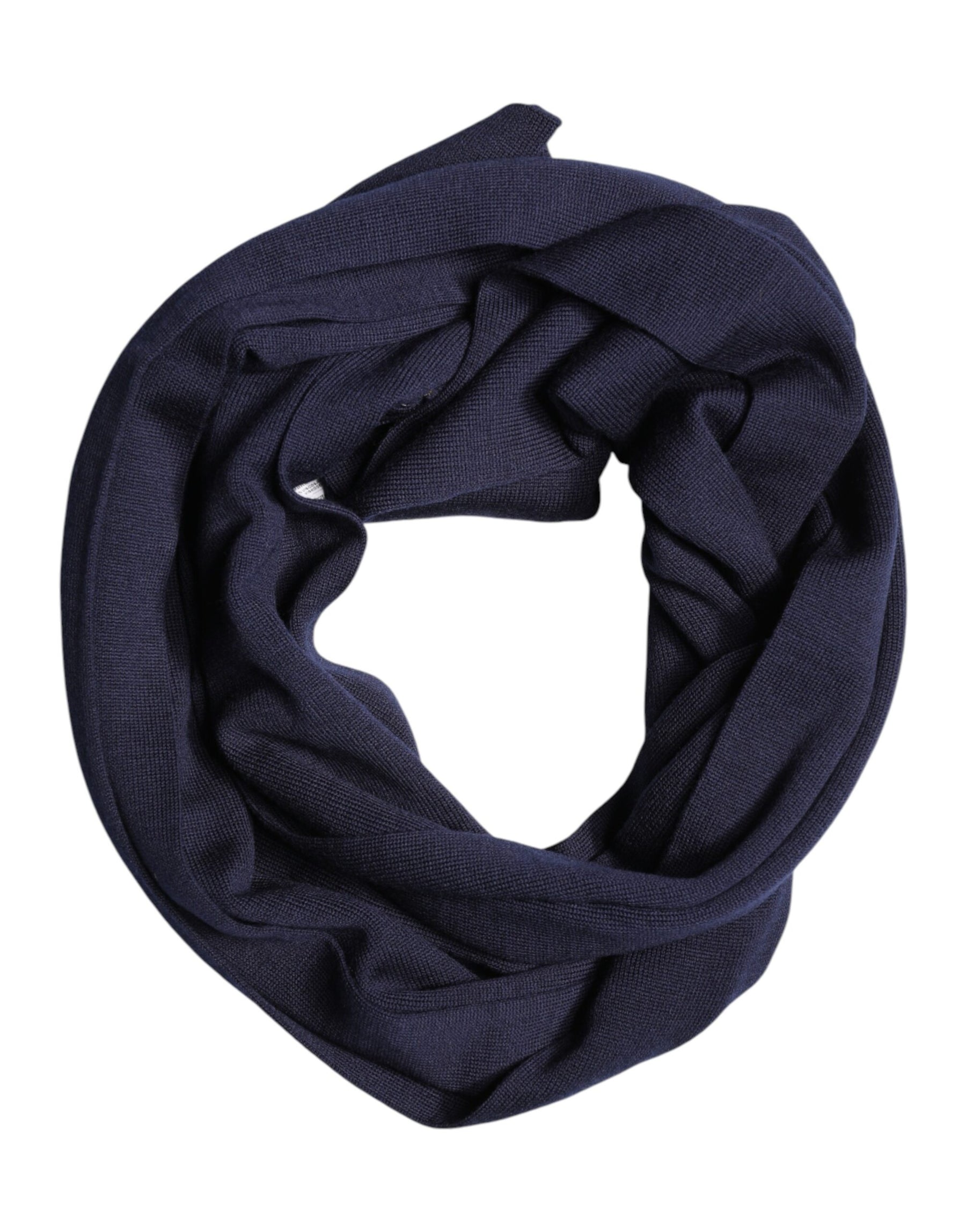 Dolce & Gabbana Blue Wool DG Loves London Neck Wrap Scarf | Regal Royce