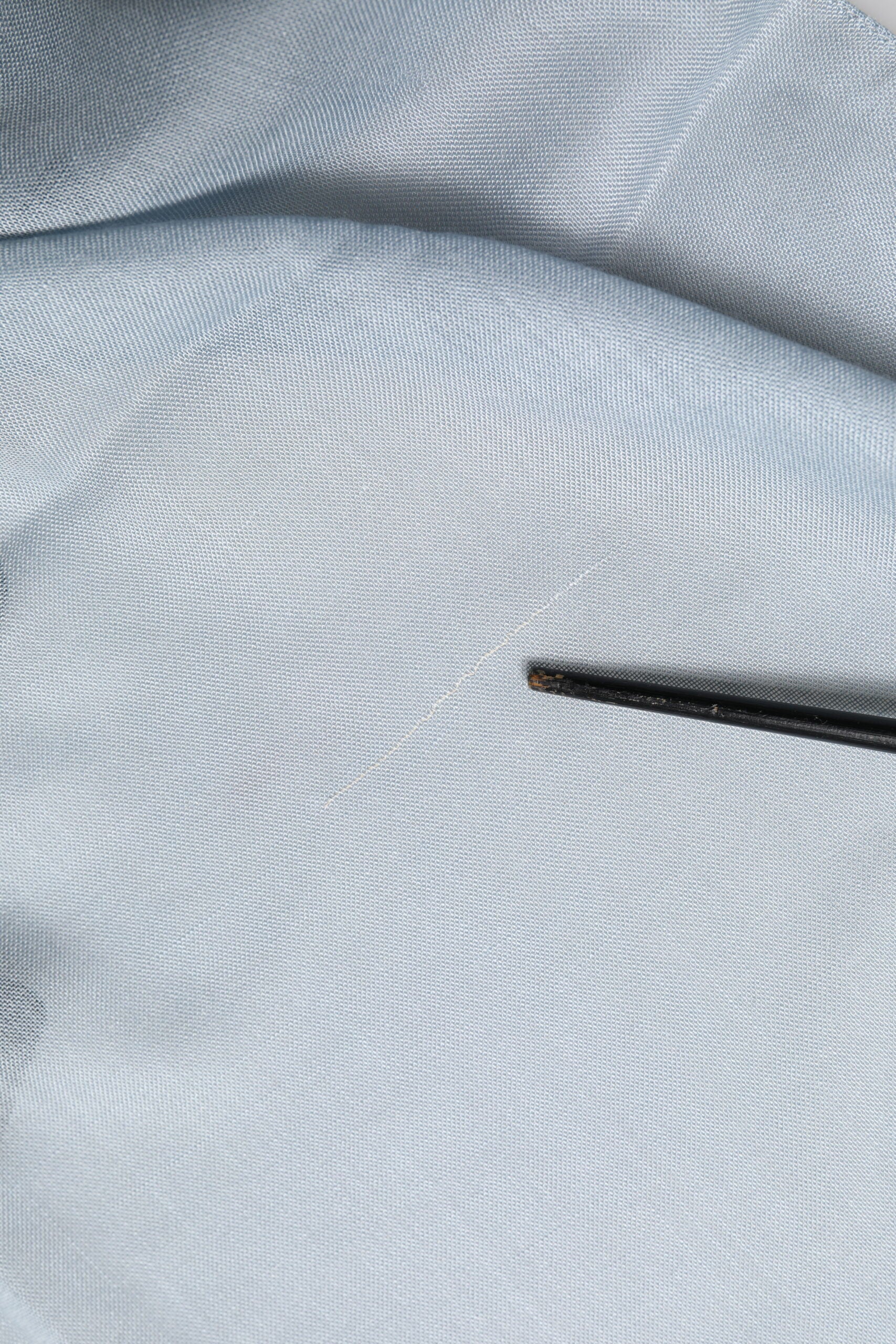 Dolce & Gabbana Light Blue Cashmere Knitted Shawl Scarf | Regal Royce