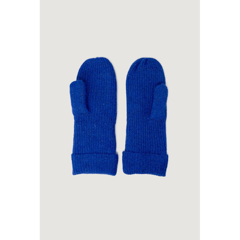 Vero Moda Blue Marabou Gloves | Regal Royce