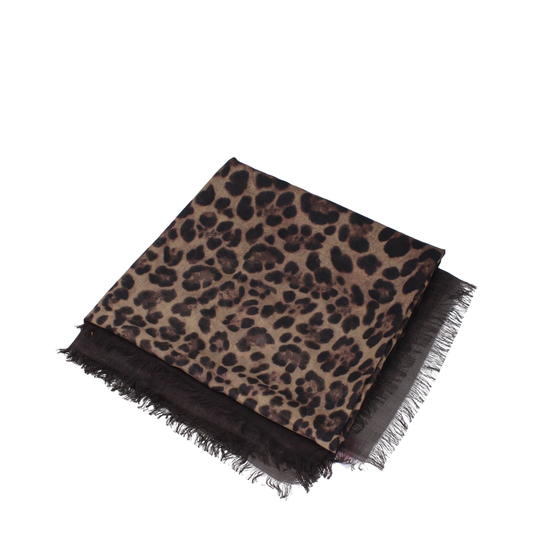 Valentino Garavani Brown Cashmere Foulard | Regal Royce