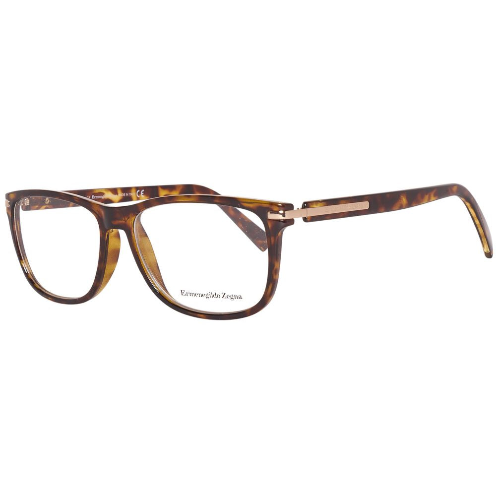 Ermenegildo Zegna Brown Plastic Glasses (Frames) | Regal Royce