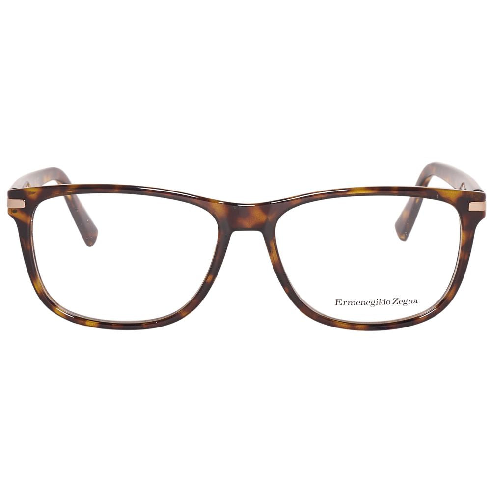 Ermenegildo Zegna Brown Plastic Glasses (Frames) | Regal Royce