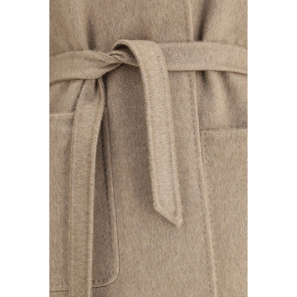 Max Mara Beige Cashmere Coat | Regal Royce