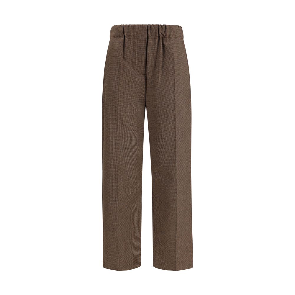 Max Mara Brown Wool Casual Pants | Regal Royce