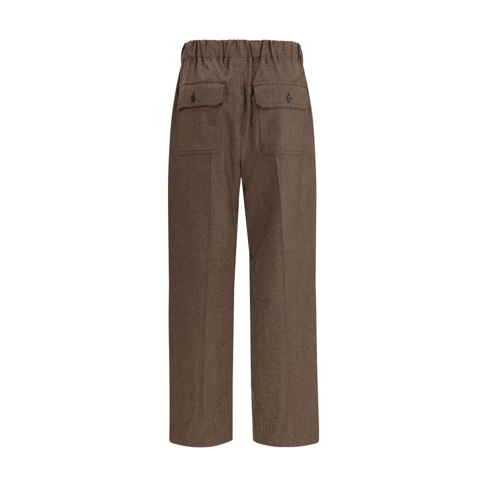 Max Mara Brown Wool Casual Pants | Regal Royce