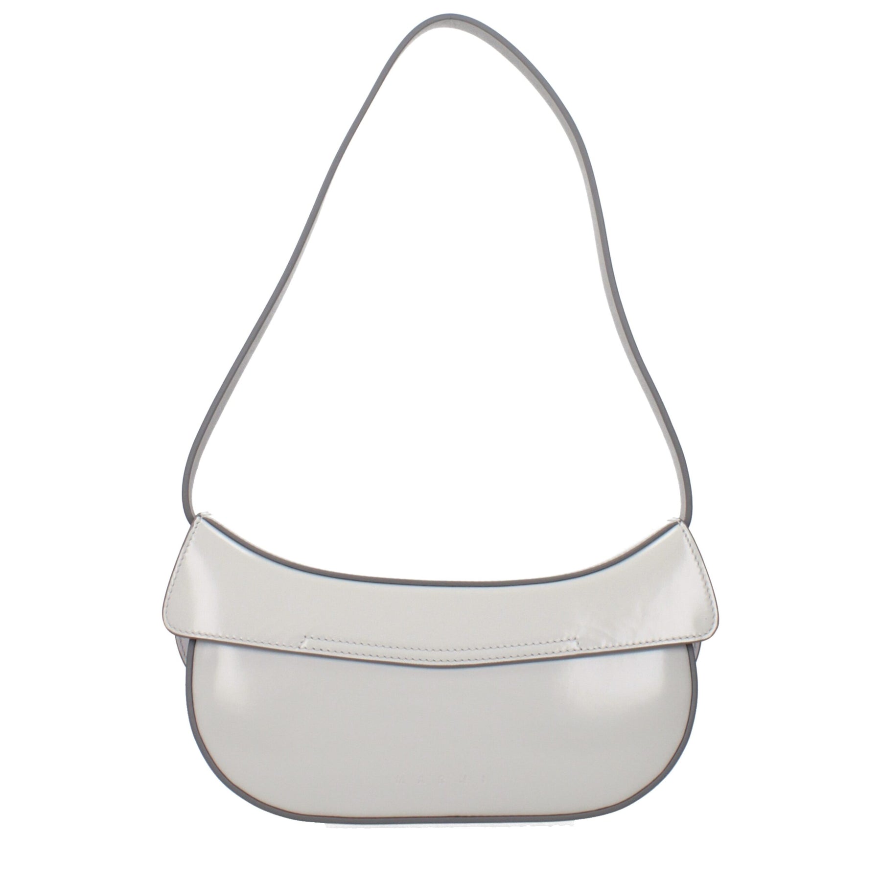 Marni Gray Leather Shoulder Bag | Regal Royce