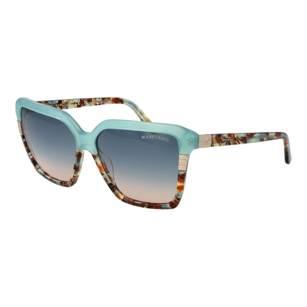 Marciano by Guess Turquoise Acetate Sunglasses | Regal Royce