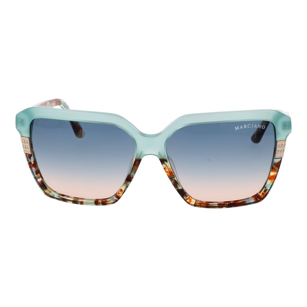 Marciano by Guess Turquoise Acetate Sunglasses | Regal Royce
