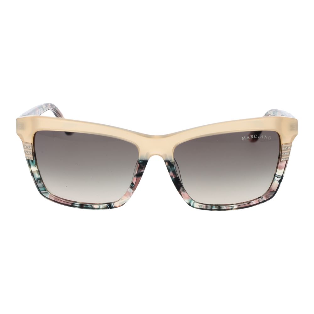 Marciano by Guess Beige Acetate Sunglasses | Regal Royce