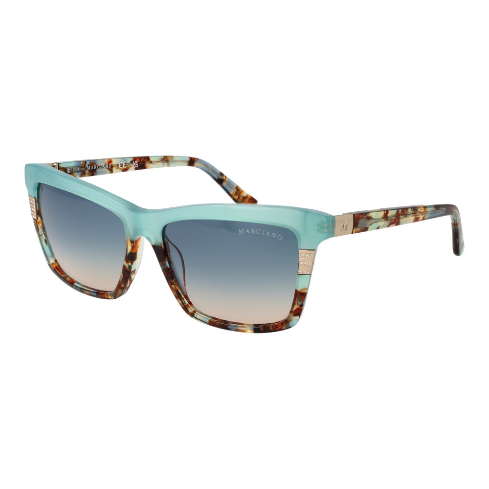 Marciano by Guess Turquoise Acetate Sunglasses | Regal Royce