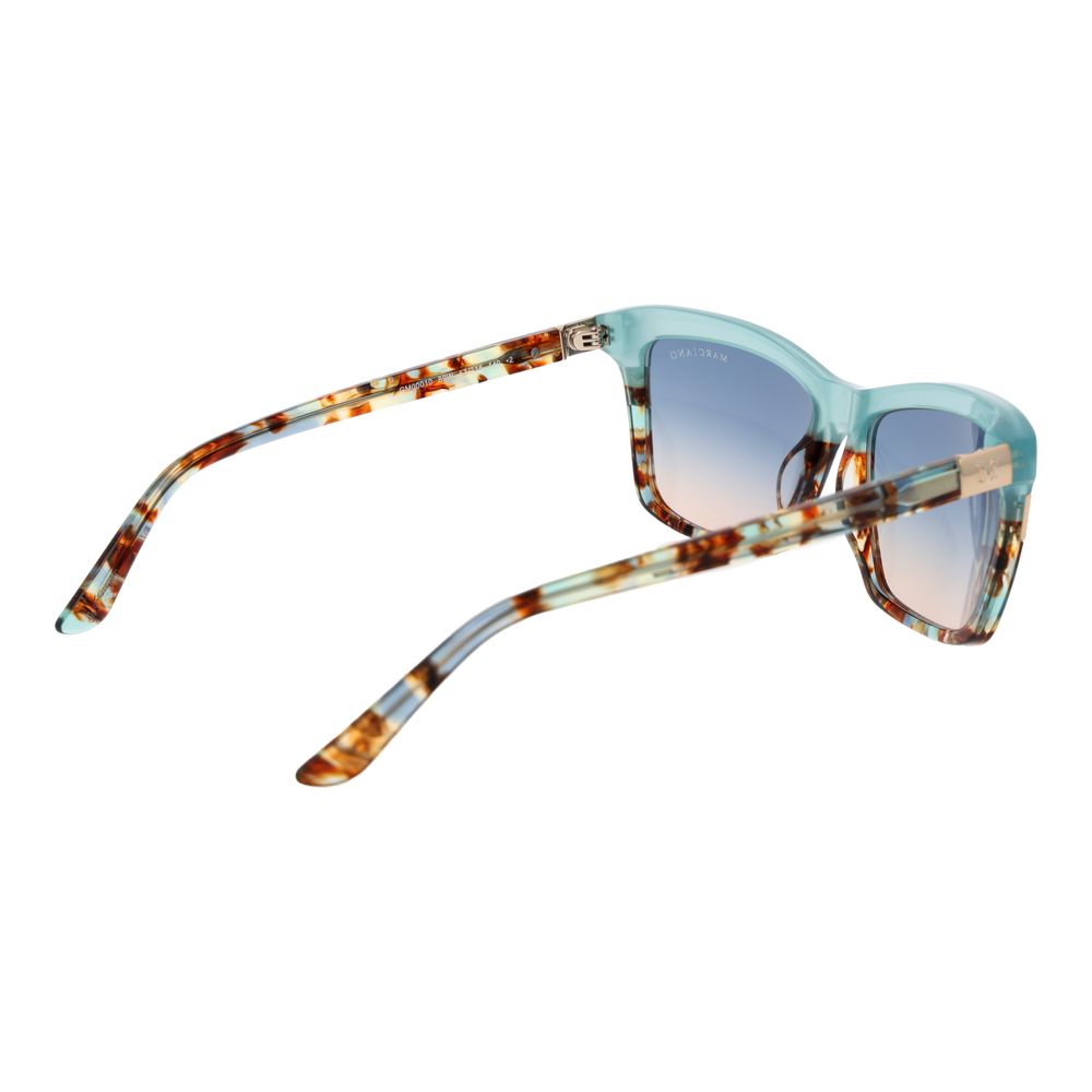 Marciano by Guess Turquoise Acetate Sunglasses | Regal Royce