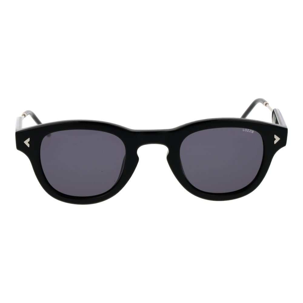 Lozza Black Cellulose Acetate Sunglasses | Regal Royce