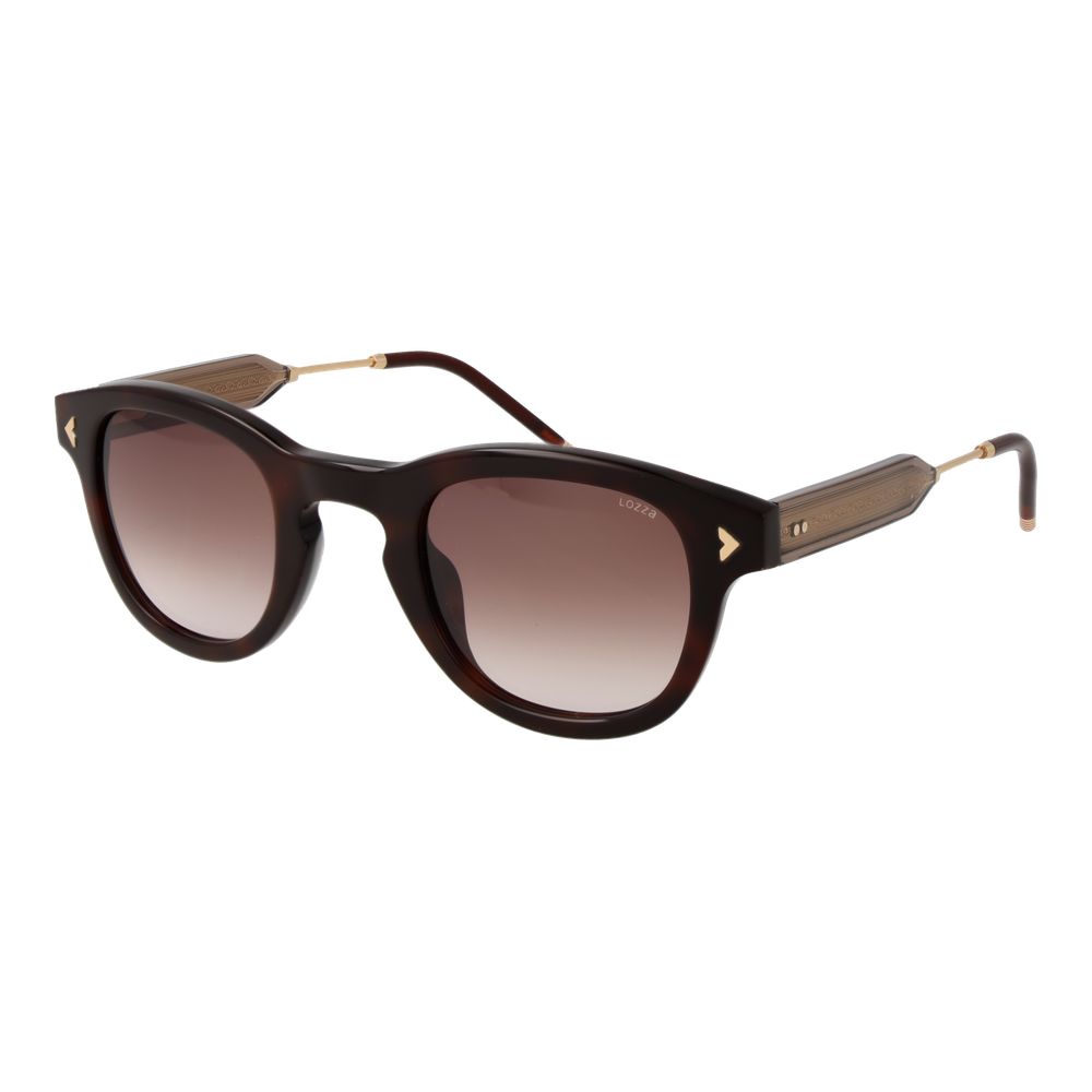 Lozza Brown Cellulose Acetate Sunglasses | Regal Royce