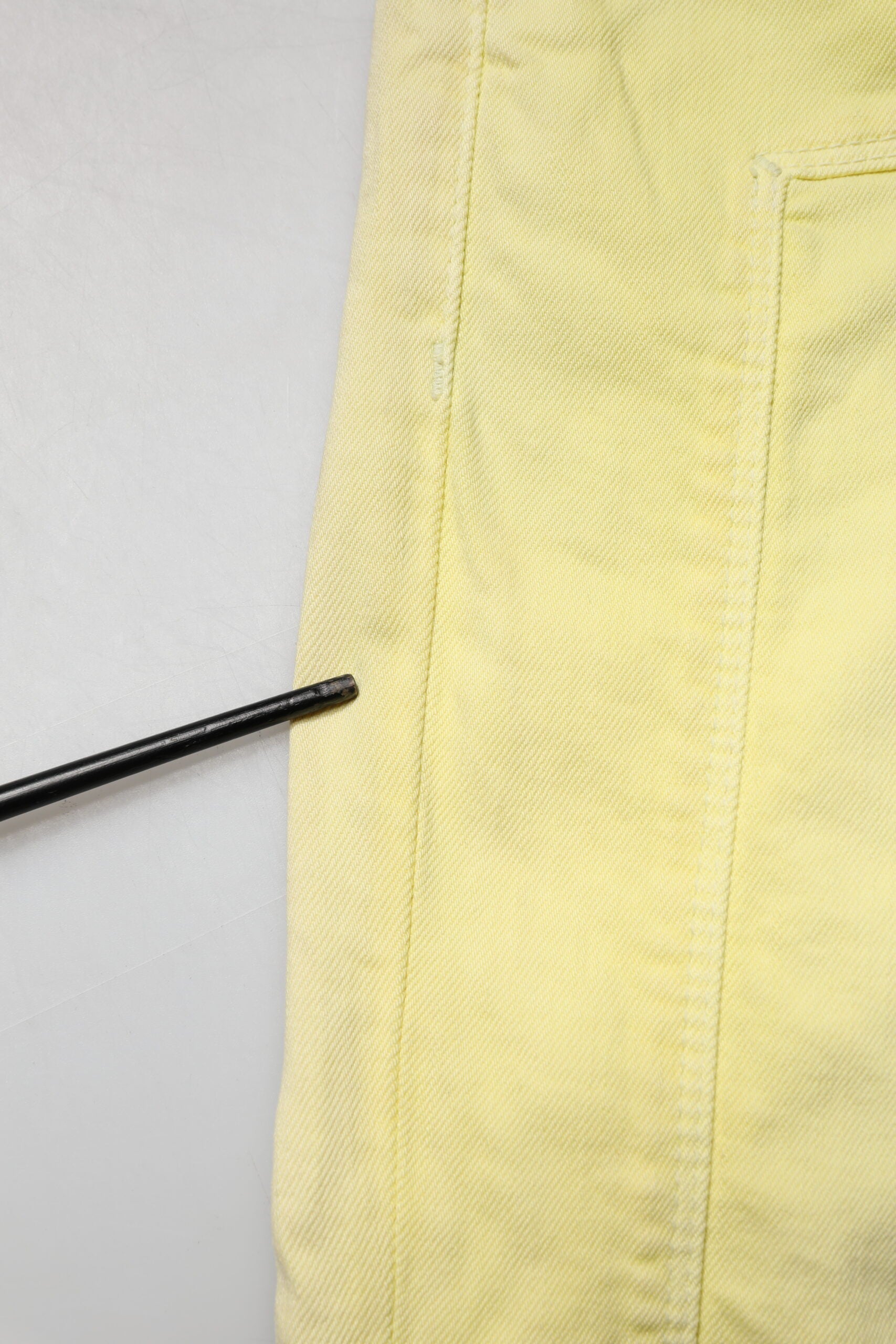 Jeckerson Yellow Mid Waist Straight Fit Men Denim Trouser Jeans | Regal Royce