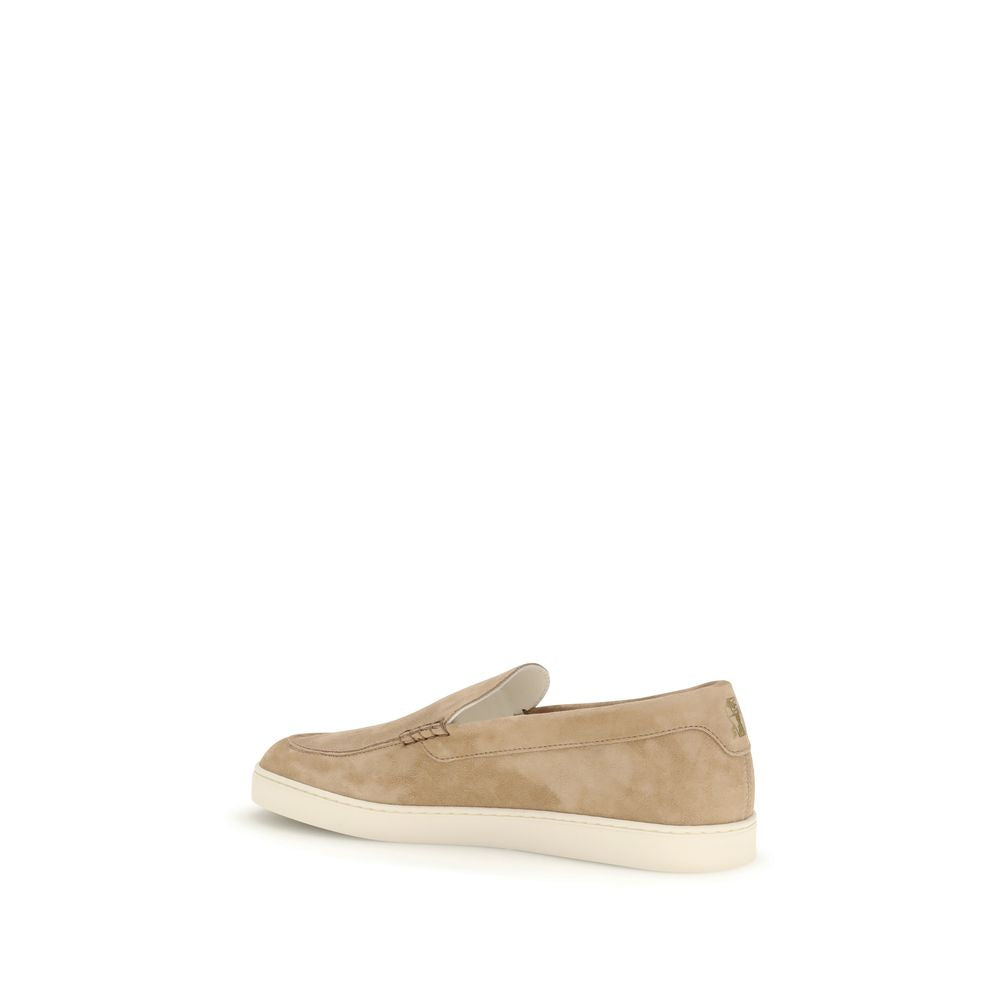 Brunello Cucinelli Beige Rubber Slip-On Loafers | Regal Royce