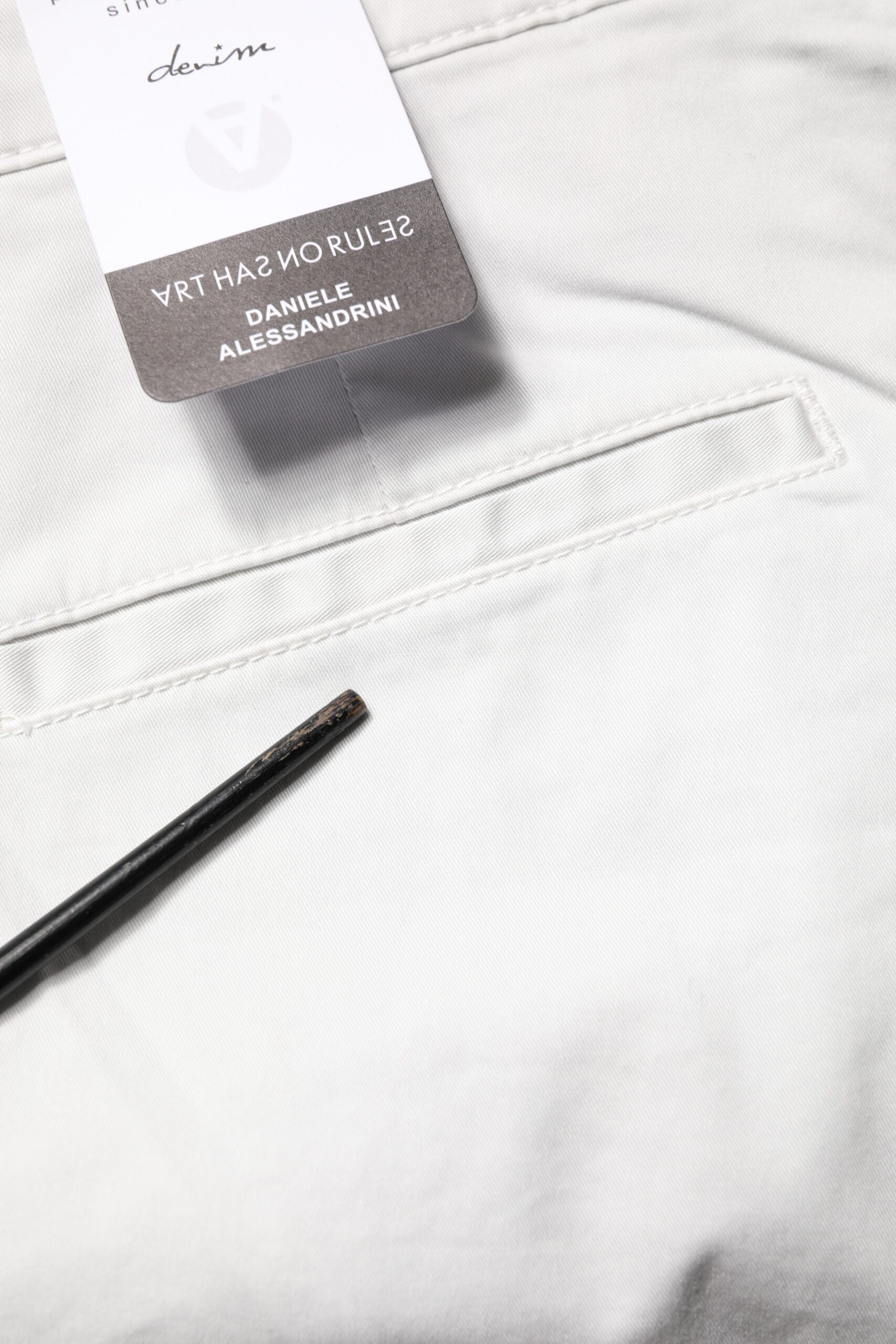 Daniele Alessandrini White Cotton Mid Waist Skinny Men Denim Jeans | Regal Royce