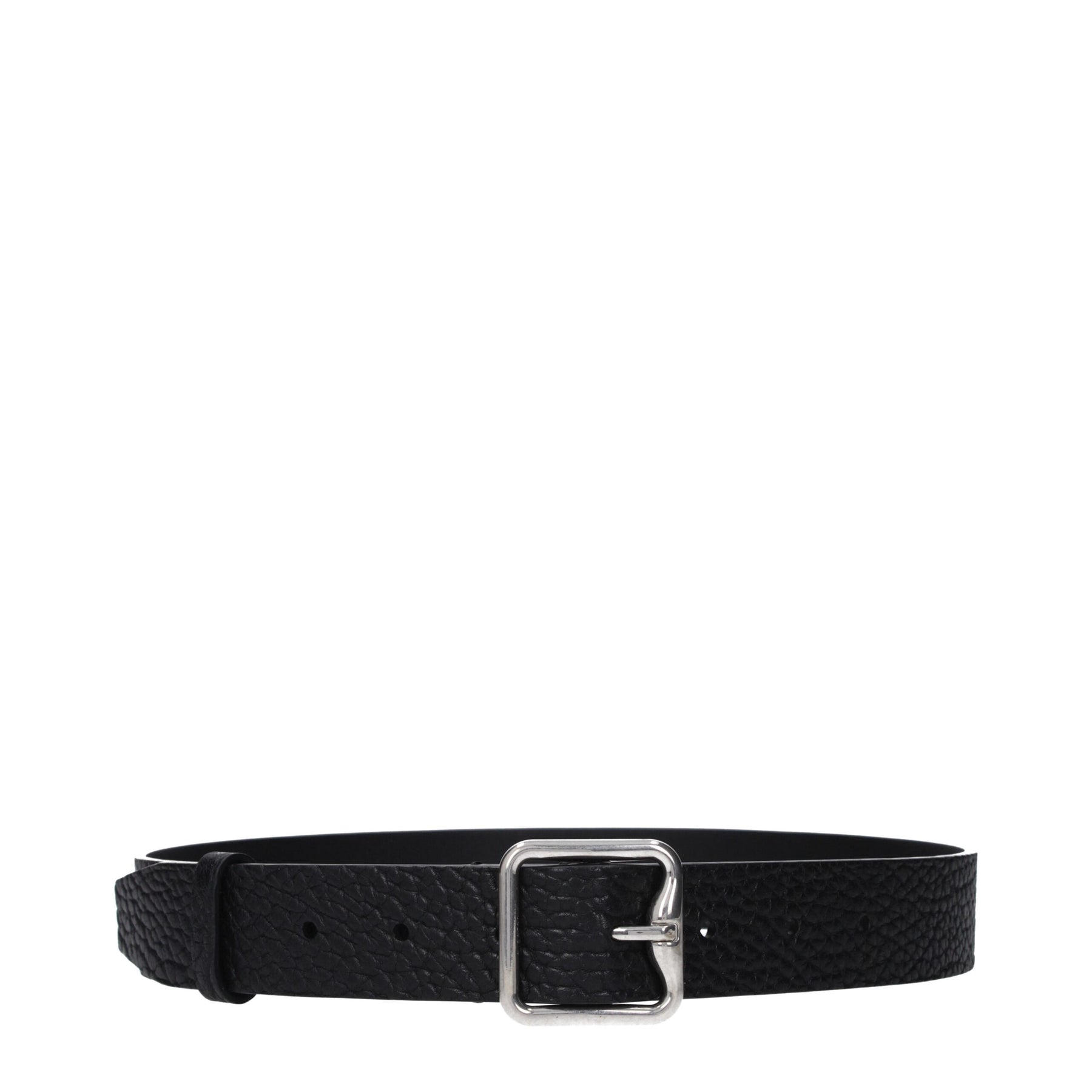 Burberry Black Leather Regular Belt | Regal Royce