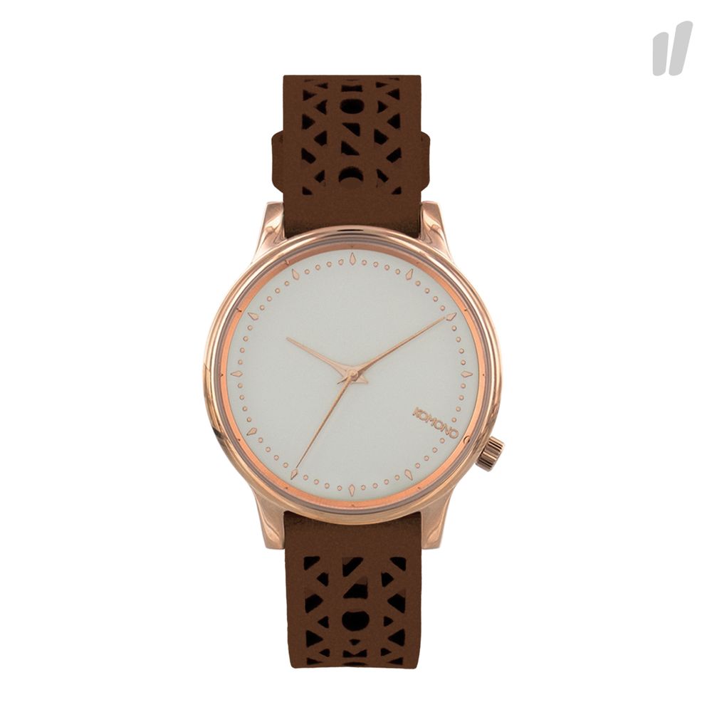 Komono Brown Leather Dress Watch | Regal Royce