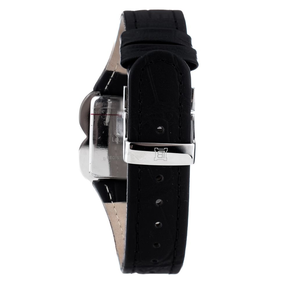 Laura Biagiotti Black Leather Dress Watch | Regal Royce