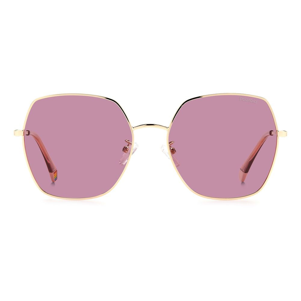 Polaroid Rose Gold Stainless Steel Sunglasses | Regal Royce