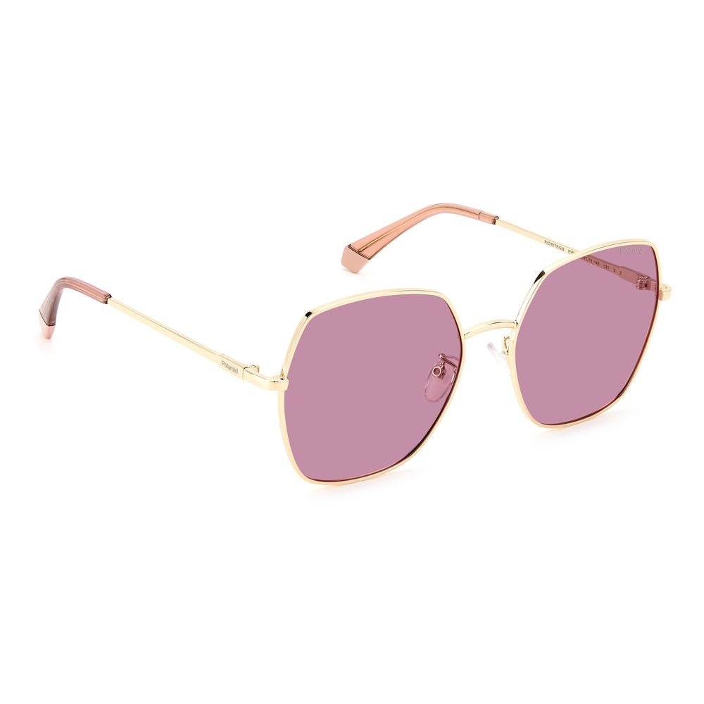 Polaroid Rose Gold Stainless Steel Sunglasses | Regal Royce