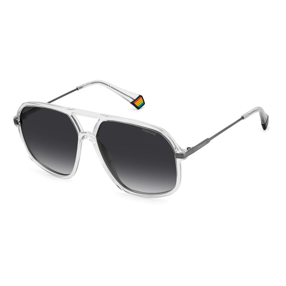 Polaroid Transparent Plastic Sunglasses | Regal Royce