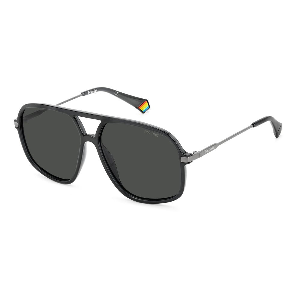 Polaroid Gray Plastic Sunglasses | Regal Royce