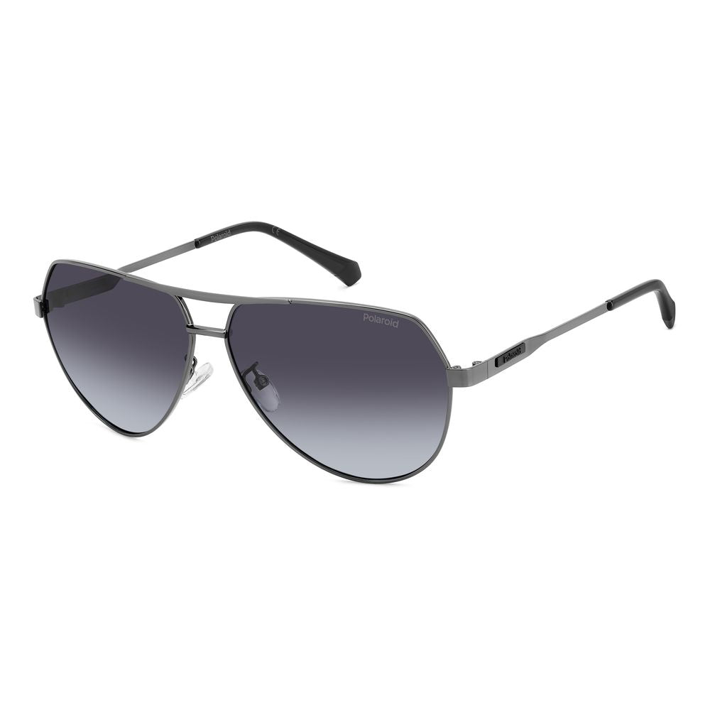 Polaroid Gray Metal Sunglasses | Regal Royce