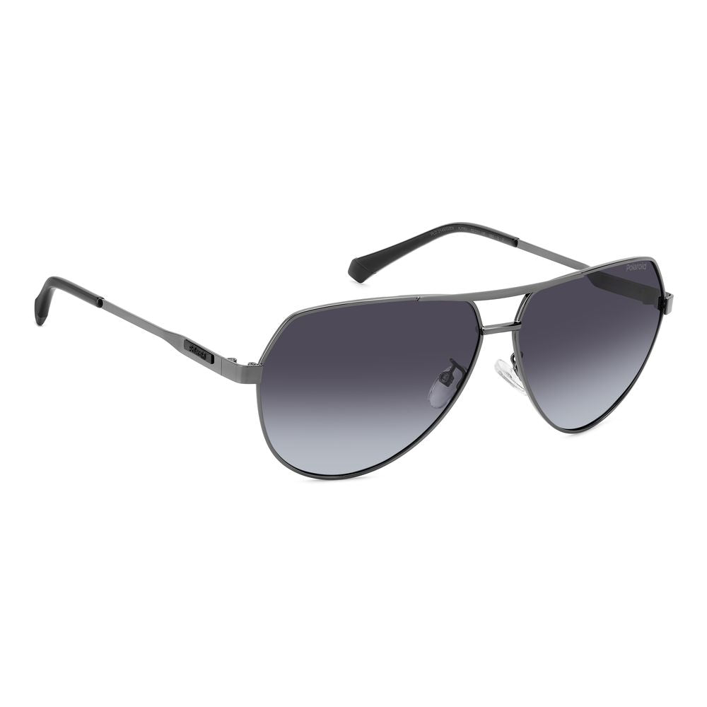 Polaroid Gray Metal Sunglasses | Regal Royce