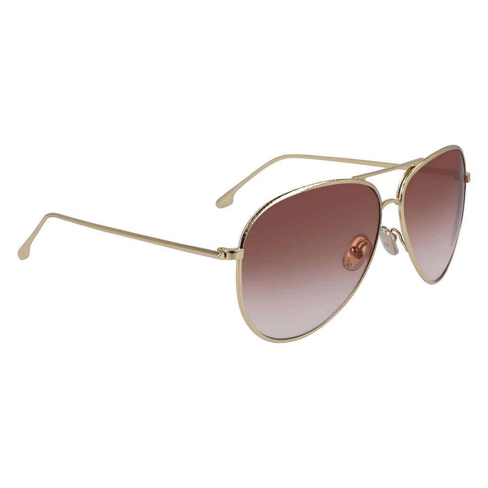 Victoria Beckham Gold Metal Sunglasses | Regal Royce