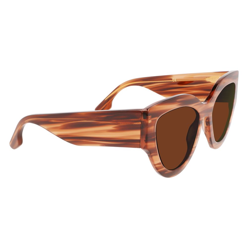 Victoria Beckham Brown Acetate Sunglasses | Regal Royce