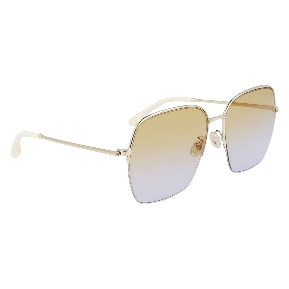 Victoria Beckham Gold Metal Sunglasses | Regal Royce