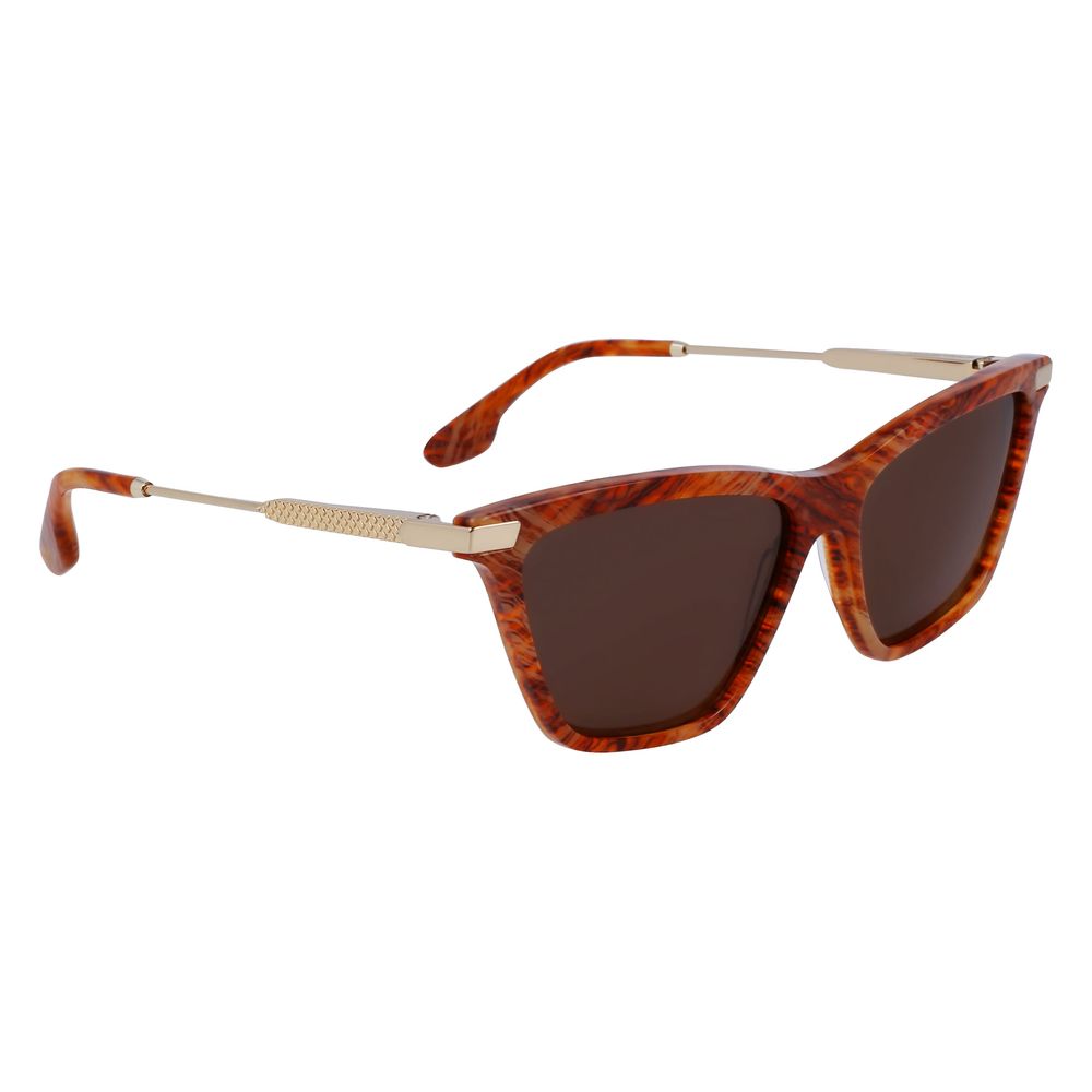 Victoria Beckham Brown Acetate Sunglasses | Regal Royce