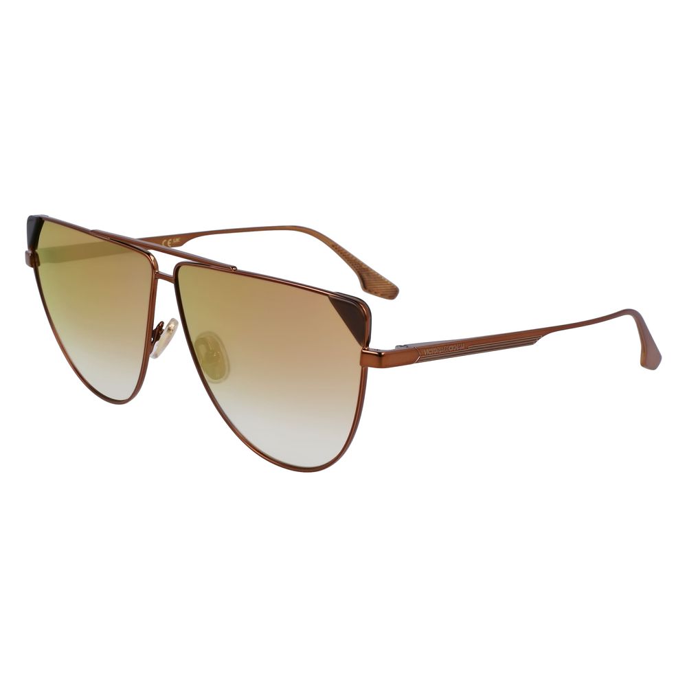 Victoria Beckham Brown Metal Sunglasses | Regal Royce