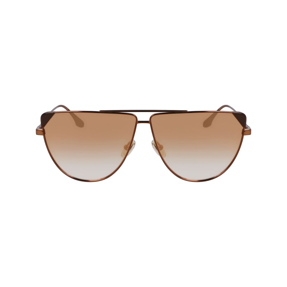Victoria Beckham Brown Metal Sunglasses | Regal Royce