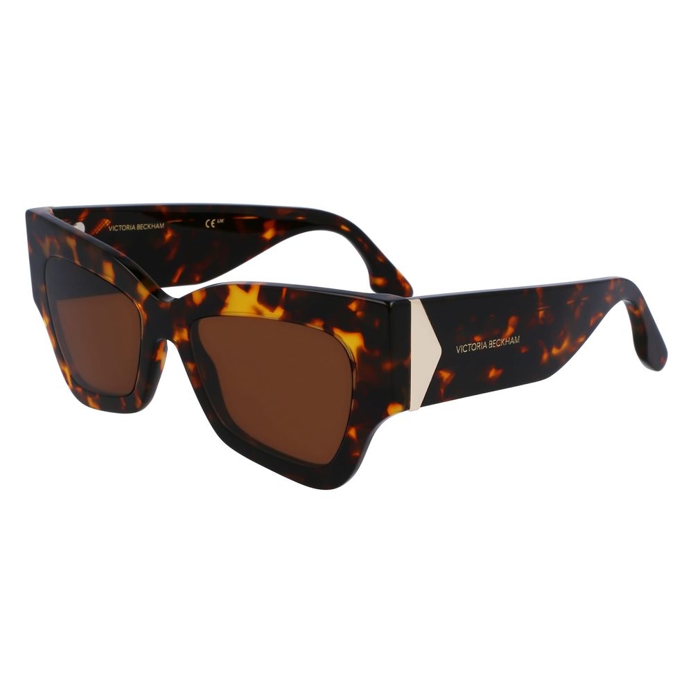 Victoria Beckham Brown Acetate Sunglasses | Regal Royce