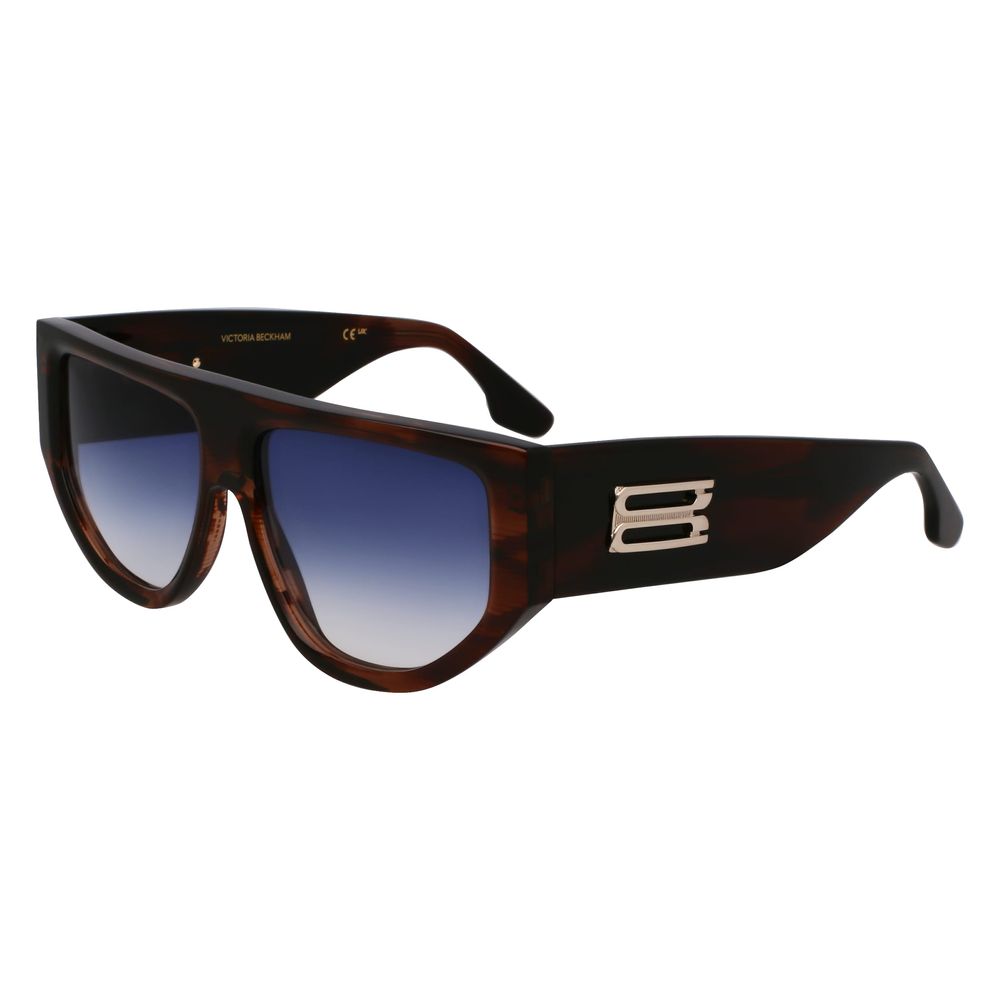 Victoria Beckham Brown Acetate Sunglasses | Regal Royce