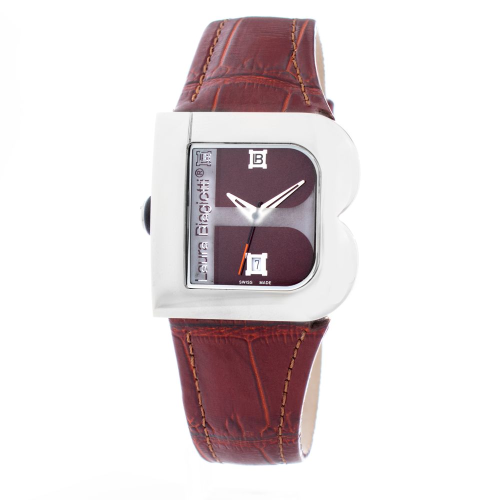 Laura Biagiotti Brown Leather Dress Watch | Regal Royce