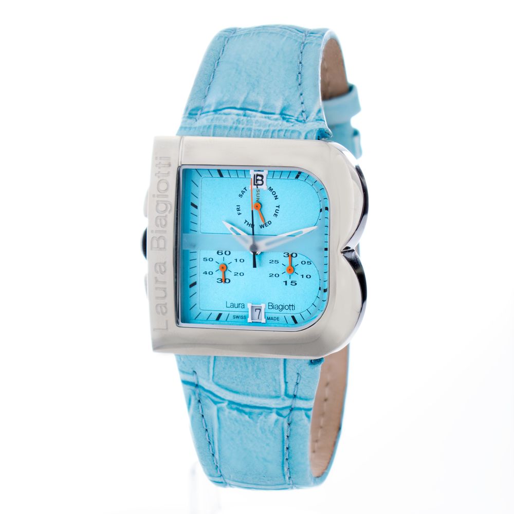 Laura Biagiotti Blue Leather Dress Watch | Regal Royce
