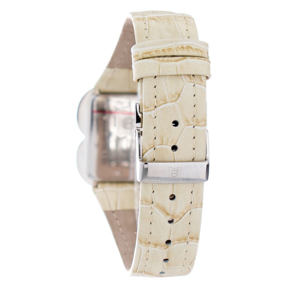 Laura Biagiotti Cream Leather Dress Watch | Regal Royce