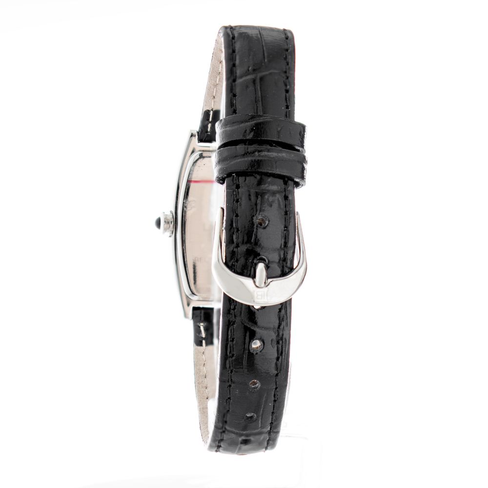 Laura Biagiotti Black Leather Dress Watch | Regal Royce