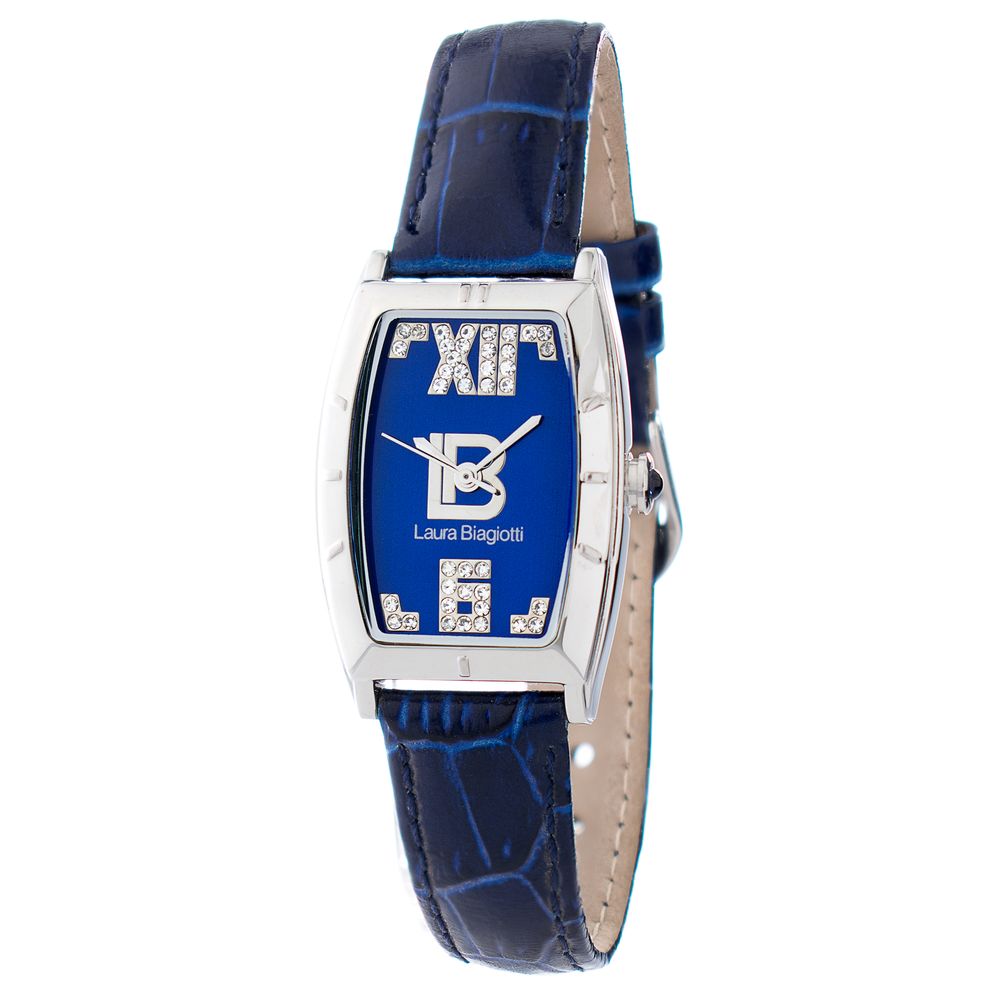Laura Biagiotti Blue Leather Dress Watch | Regal Royce