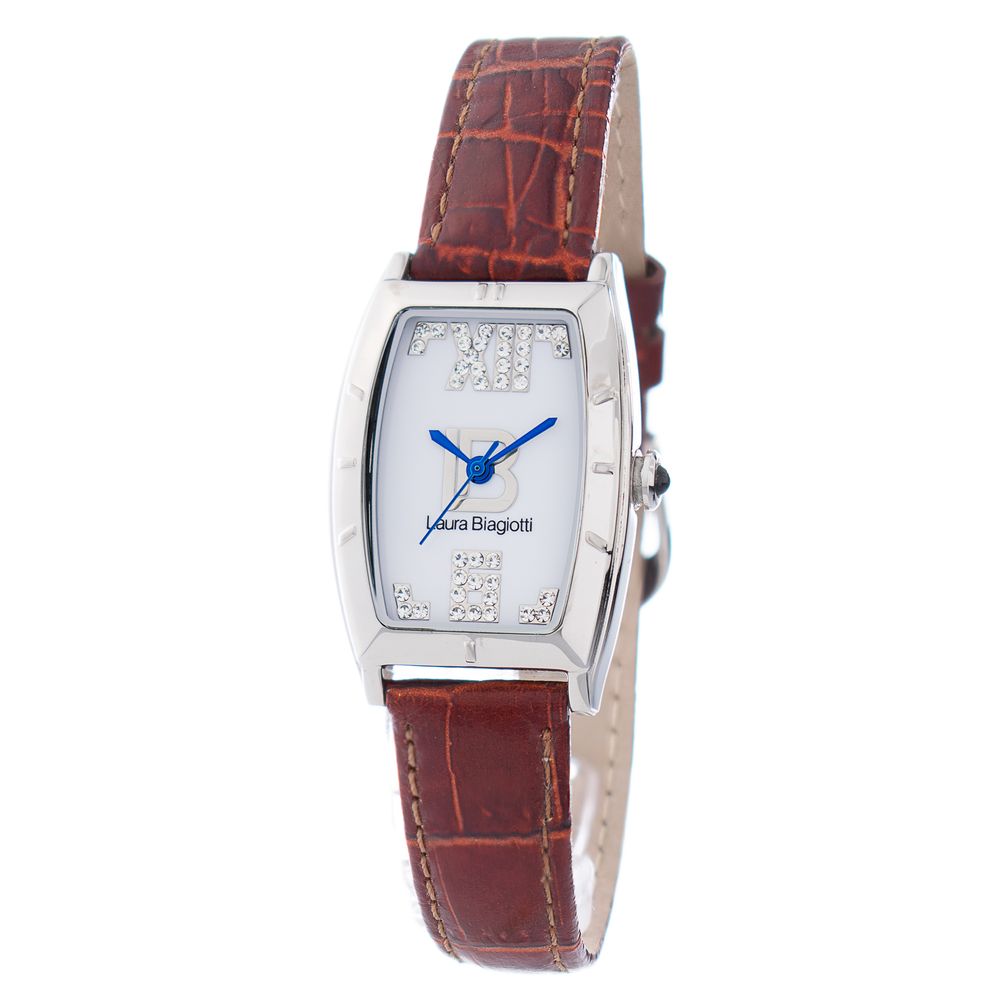 Laura Biagiotti Brown Leather Dress Watch | Regal Royce