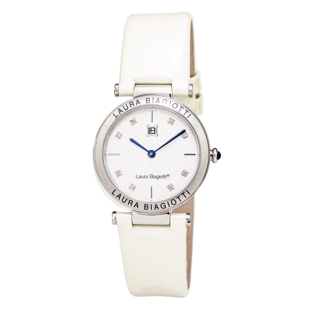 Laura Biagiotti Beige Leather Dress Watch | Regal Royce